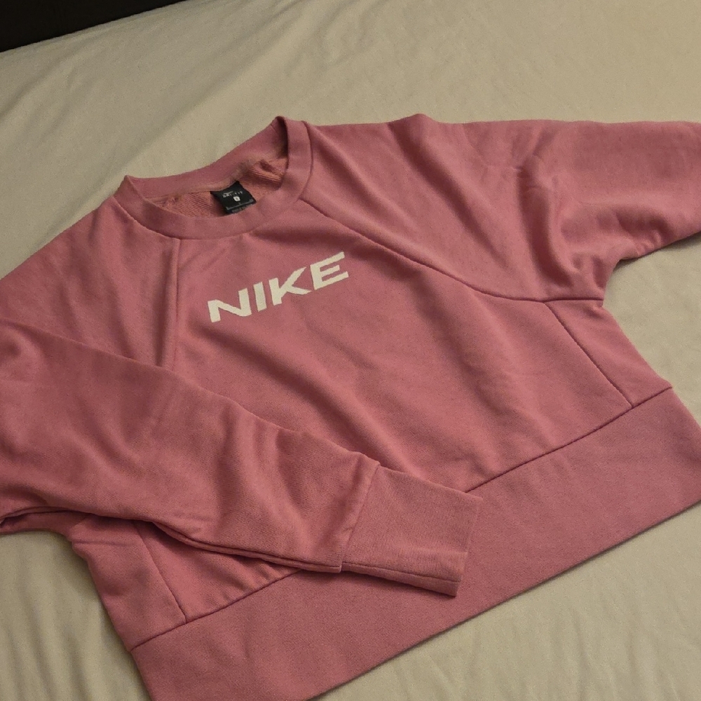 Nike Women's Pink Dri-fit Sweatshirt